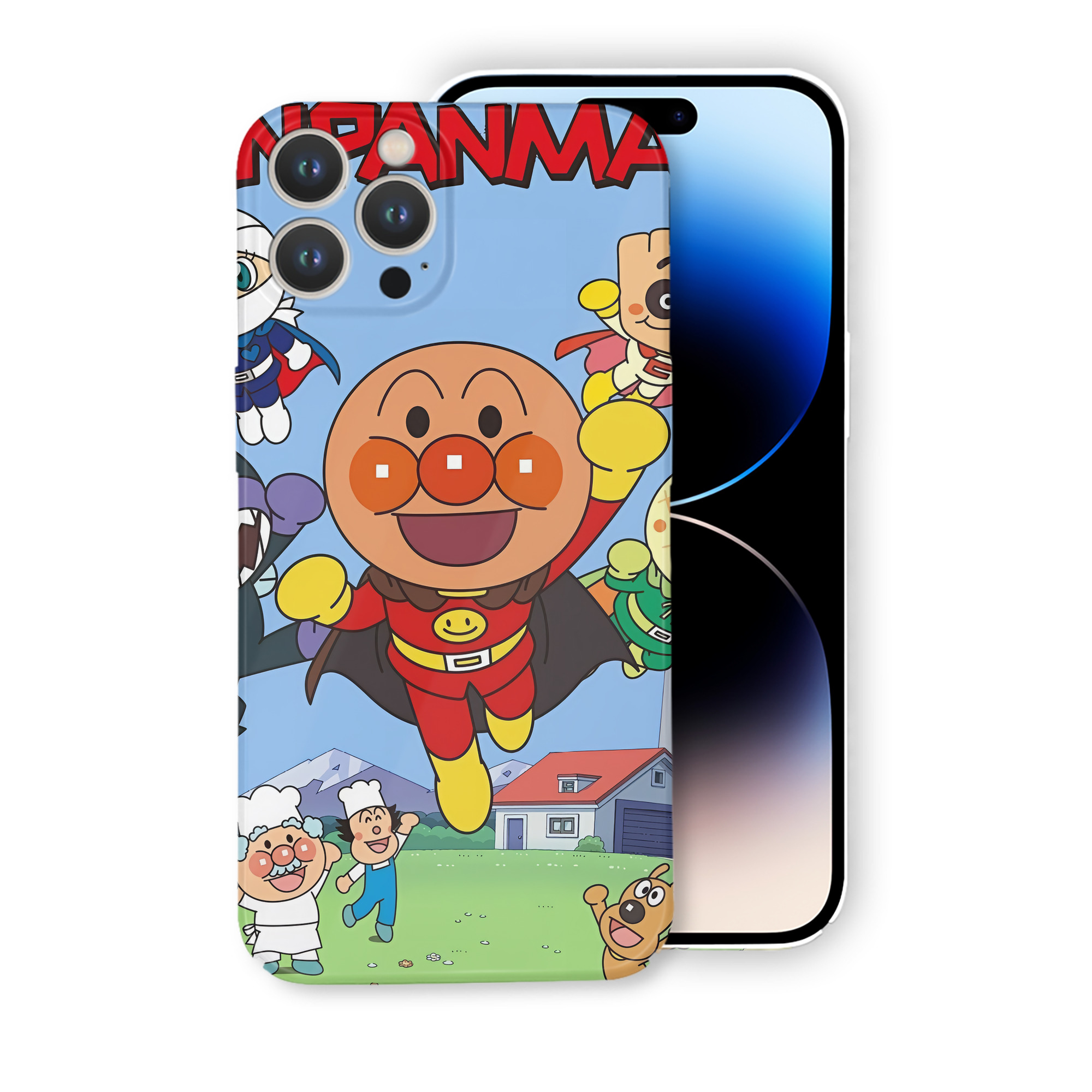 （画像用） アンパンマン Anpanman 【iPhone 14シリーズ対応】ハードケース